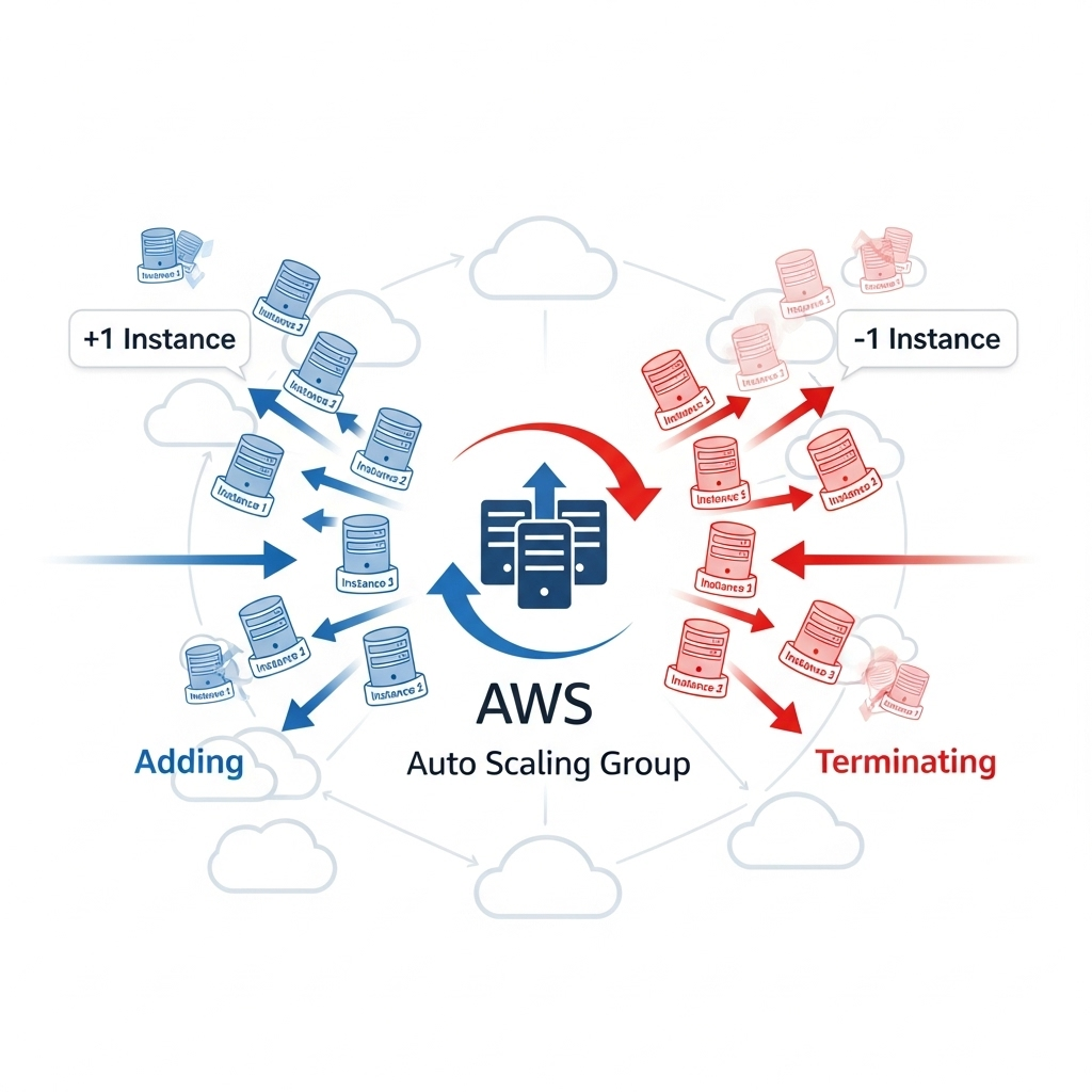 understand auto scaling and health checks